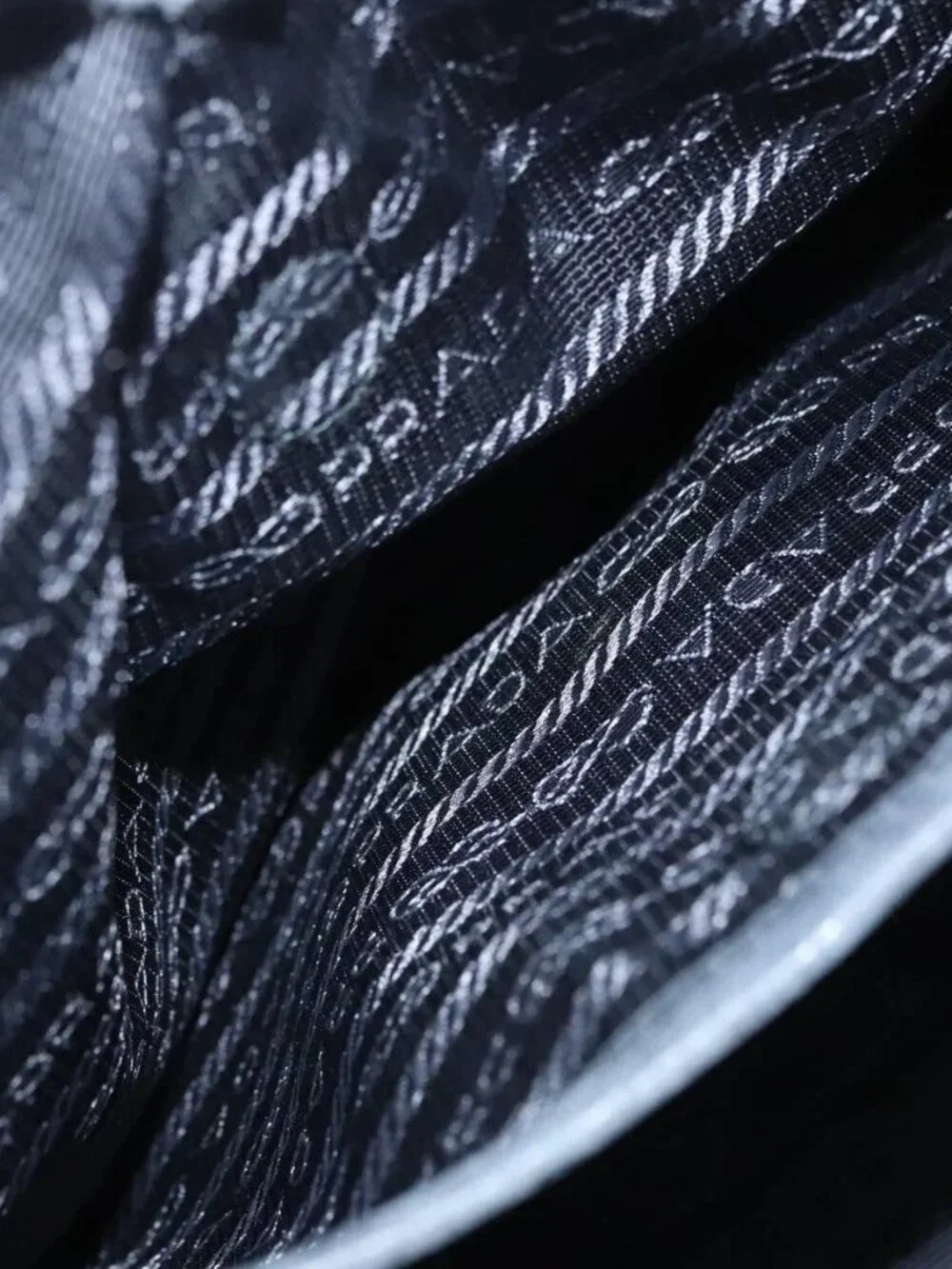 PRADA Hand Bag Nylon 2way Black - Picture 12 of 16